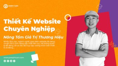 thiết kế website chuyên nghiệp joseph tuấn