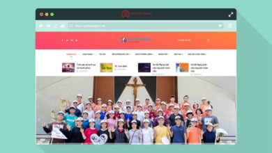 thiết kế website ban mục vụ giới trẻ tgp sài gòn gioitresaigon.net