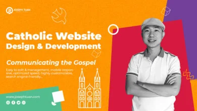 catholic website design and development service for catholic organization