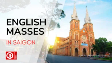 english masses at catholic churches in Saigon - ho chi minh city