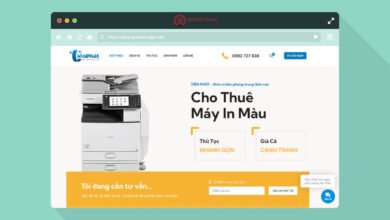 thiết kế website cho thuê máy in màu tại tp hồ chí minh