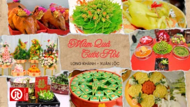 dịch vụ mâm quả đám cưới đám hỏi long khánh xuân lộc