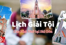 lịch giải tội tại các nhà thờ thuộc tgp sài gòn