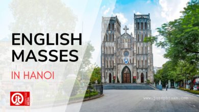 english masses at catholic churches in hanoi