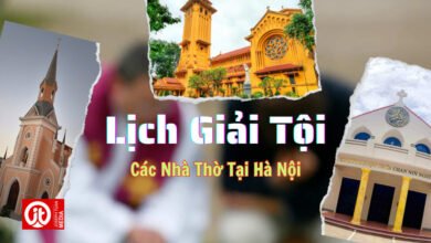 lịch giải tội tại các nhà thờ thuộc tgp hà nội