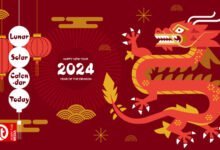 solar - lunar calendar today 2024