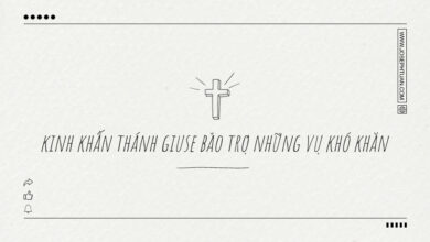 kinh khấn thánh giuse bảo trợ vụ khó khăn